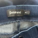 Betabrand Bootcut Yoga Denim Pull On Jeans Sz M Long Photo 3