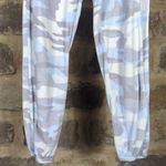 Kensie Blue Gray White Camo Lightweight Fleece Lounge Athletic Pants Size Large Photo 3