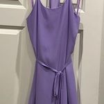 Naked Zebra purple lavender chiffon slip dress Photo 0