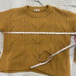 Madewell  Charley Pullover Sweater Women's Large Knit Crew Neck brown medium Photo 4