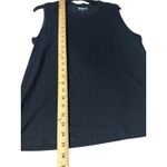 Quince Shirt Womens Large Black Sleeveless Muscle Tank Top Athletic Casual BB9-2 Photo 5