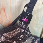 La Senza Black All Over Lace Nude Cups Beyond Sexy Bra - 36A Photo 3