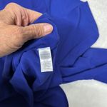 Passport Purple Asymmetrical Blouse with Bell Sleeves Size M Photo 7