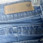 Ymi WannaBettaButt Distressed Denim Blue Jean Shorts Size 11 Photo 3