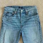 POLO Ralph Lauren The Callen High Rise Slim Fit Jeans Raw Hem Womens Size 28 Blue Photo 2