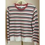 Chloe Stora Striped Sparkle Sweater Sz. 2 (US M) Red Size M Photo 9