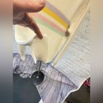 Roxy  sweater with stripes size large Photo 5