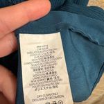 Armani Exchange  100% Silk Dark Teal Halter Cocktail Mini Dress Size 8 Photo 5