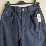 Anthropologie Pilcro The Annie Wide-Leg Corduroy Jeans NEW Size 31 Navy Blue Photo 4