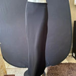 Bisou Bisou NWT bisoi- bisou Michele bohbot black maxi skirt size 6 deadstock Photo 9