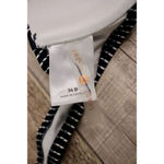 Shade & Shore Black Striped Light Lift Padded Twist Bikini Swim Top 34B Poolcore Photo 6