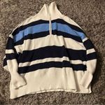 Aerie  knit quarter half zip sweater size xl Photo 0