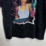 Whitney Houston Black Mineral Wash Short Sleeves Band Tee, Size XXL Photo 3