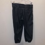 A4 woman’s black capri softball baseball pants Photo 3