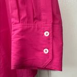 ZARA Bold Pink Casual Button Down Shirt Photo 1