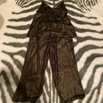 Morgan Taylor  NWOT sleep set Semi sheer glitter Photo 5