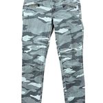 Democracy  Size 6 Jeans “Ab”technology Skinny Leg Cropped Crop Camo Green Women’s Photo 2
