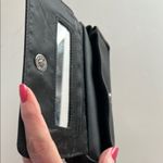 Vintage Garden Botanika black two compartments with mirror cosmetic makeup bag Photo 2