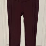 Lululemon  athletica Deep Burgundy Leggings Photo 0