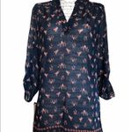 Rue 21 Sheer Blue floral print Tunic Dress size Small NEW Photo 4