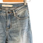 Hidden frayed Hem Flare Distressed Jeans Blue Size 24 Photo 1