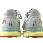 Hoka One One Clifton 7 Womens Mint/Yellow Lace Up Running Sneakers Shoes Sz 6.5 Blue Photo 2