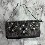 Banana Republic  Beaded Black Clutch Shoulder Bag Photo 0