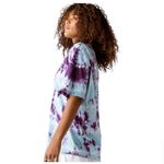 BRIXTON🦎 Oath Oversized Tie Dye Womens Tee🌵 Purple Size L Photo 1