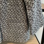Coldwater Creek Woven Black & White Jacquard Blazer, 12 Photo 4