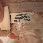 Aerie  Lace Strappy Padded Plunge‎ Bralette Brown/Pink Size L Adjustable Hooks Photo 4