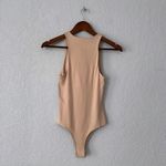 Gaze Beige Sleeveless Bodysuit Size X Photo 2