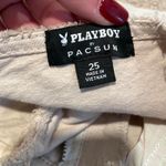 PacSun Tan cream Playboy mini skirt from . size 25 Photo 4