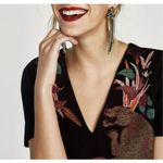 ZARA ✨ Rubberized Jaguar Casual Sz Medium Dress✨ Photo 2