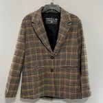 Bagatelle  NYC Plaid Collared Two-Button Blazer Size Small EUC Photo 0