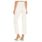 Veronica Beard  Cream Jeans 32 Blake Classic Straight High Rise Denim Photo 2