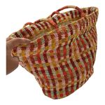 ZARA  Multicolored woven tote bag Photo 5