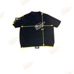 Sag Harbor Women's Large Black Glitter Sweater, Sparkle Turtleneck, Crop Sweater Photo 3