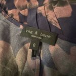 Rag and Bone  Odette Wrap Midi Dress Violet Flower Size 6 Photo 4