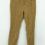 Free People  Reagan Raw Hem Corduroy Cropped Pants Size 28 Photo 1