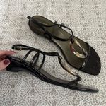 Stuart Weitzman Obladi Sandals in Cognac Tortoise Photo 2