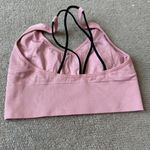 Puma Pink  Sports Bra Racerback Photo 2