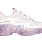 Skechers NWT   Street-Prismatic  Glitter Shiny Sneakers Lilac SZ-6 Photo 1