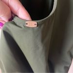 Amoressa Halter green with gold medal hardware One Piece Swimsuit Size 14 Photo 4