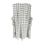 Torrid White Multicolor Plaid Unlined Peplum Top Women Plus Size 3 NWT | 70-29 Photo 1