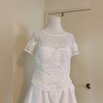 Wedding Dress Bridals White Wedding Dress with Long Train Photo 7