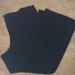 Alfani  flat front wide leg black pants Photo 2