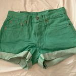 Levi’s Green Levi Shorts Photo 0