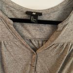 H&M Henley-Style Top in Size L Photo 1