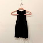 Joie  Sleeveless Scoop Neck Racerback Velvet Tank Top Black Women's Size Small Photo 2