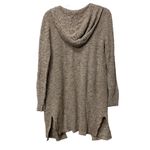 Sonoma Women's Sweater Goods for life Size L Brown Hoodie Open Cardigan Photo 1